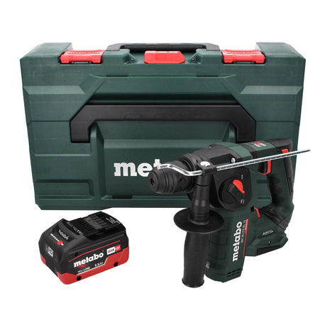 Metabo BH 18 LTX BL 16 akumulatorowa wiertarko-wkrętarka udarowa 18 V 1,3 J SDS-plus Brushless + 1x akumulator 5,5 Ah + MetaBOX - bez ładowarki