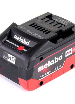 Taladro percutor de batería Metabo BH 18 LTX BL 16 18 V 1,3 J SDS-plus sin escobillas + 1x batería 5,5 Ah + MetaBOX - sin cargador