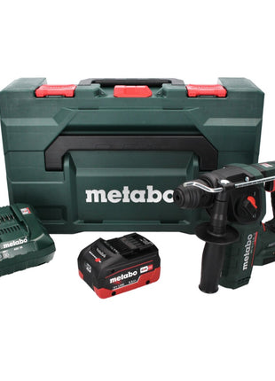 Metabo BH 18 LTX BL 16 Perceuse à percussion sans fil 18 V 1,3 J SDS-plus Brushless + 1x Batterie 5,5 Ah + Chargeur + Coffret MetaBOX