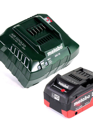 Metabo BH 18 LTX BL 16 Perceuse à percussion sans fil 18 V 1,3 J SDS-plus Brushless + 1x Batterie 5,5 Ah + Chargeur + Coffret MetaBOX