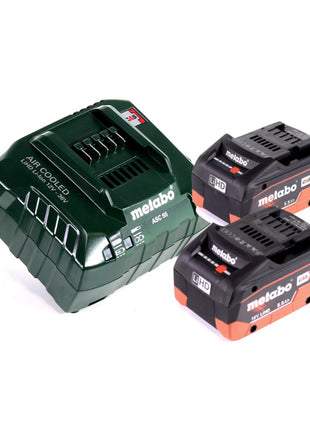 Metabo BH 18 LTX BL 16 akumulatorowa wiertarko-wkrętarka udarowa 18 V 1,3 J SDS-plus Brushless + 2x akumulator 5,5 Ah + ładowarka + MetaBOX