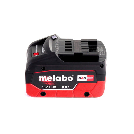Metabo BH 18 LTX BL 16 Tassellatore a batteria 18 V 1.3 J SDS-plus Brushless + 1x Batteria 8,0 Ah + Valigetta MetaBOX - senza caricatore