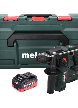 Metabo BH 18 LTX BL 16 Perceuse à percussion sans fil 18 V 1,3 J SDS-plus Brushless + 1x Batterie 8,0 Ah + Coffret MetaBOX - sans chargeur