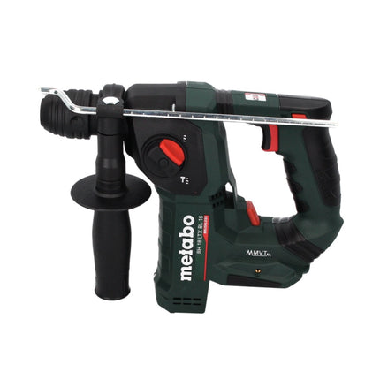Metabo BH 18 LTX BL 16 Tassellatore a batteria 18V / 1.3 J / SDS-plus ( 600324840 ) + 2x Batterie 8,0 Ah + Caricabatterie + Valigetta MetaBOX
