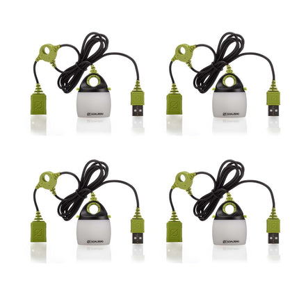 Goal Zero 4x Light a Life Mini USB Chainable Light 110 Lumen ( 4x 24007 ) USB LED Lampe koppelbar über USB