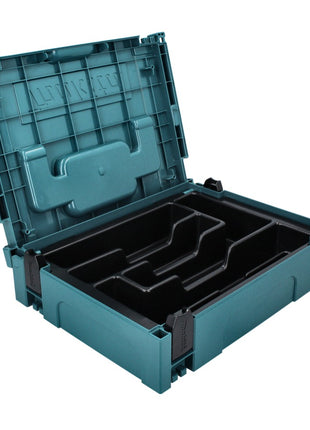 Makita Coffret Makpac 1 + Insert d'outil avec 5 compartiments pour outils à main (P-83668)