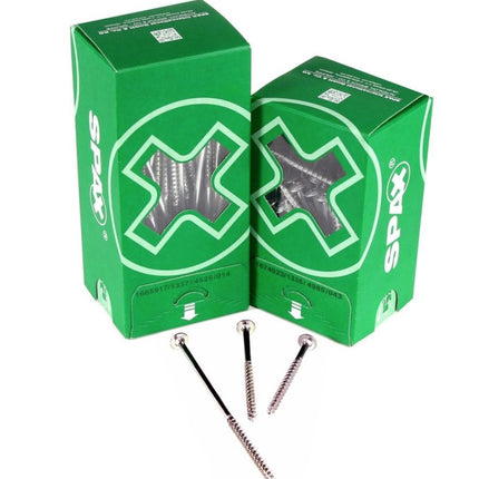 SPAX Set BIT T-STAR plus T30 - 6,4 x 25 mm, 5 Stk. ( 5000009182309 ) + HI.FORCE Tellerkopfschraube 6,0 x 140 mm 100 Stk. ( 0251010601405 ) - Toolbrothers