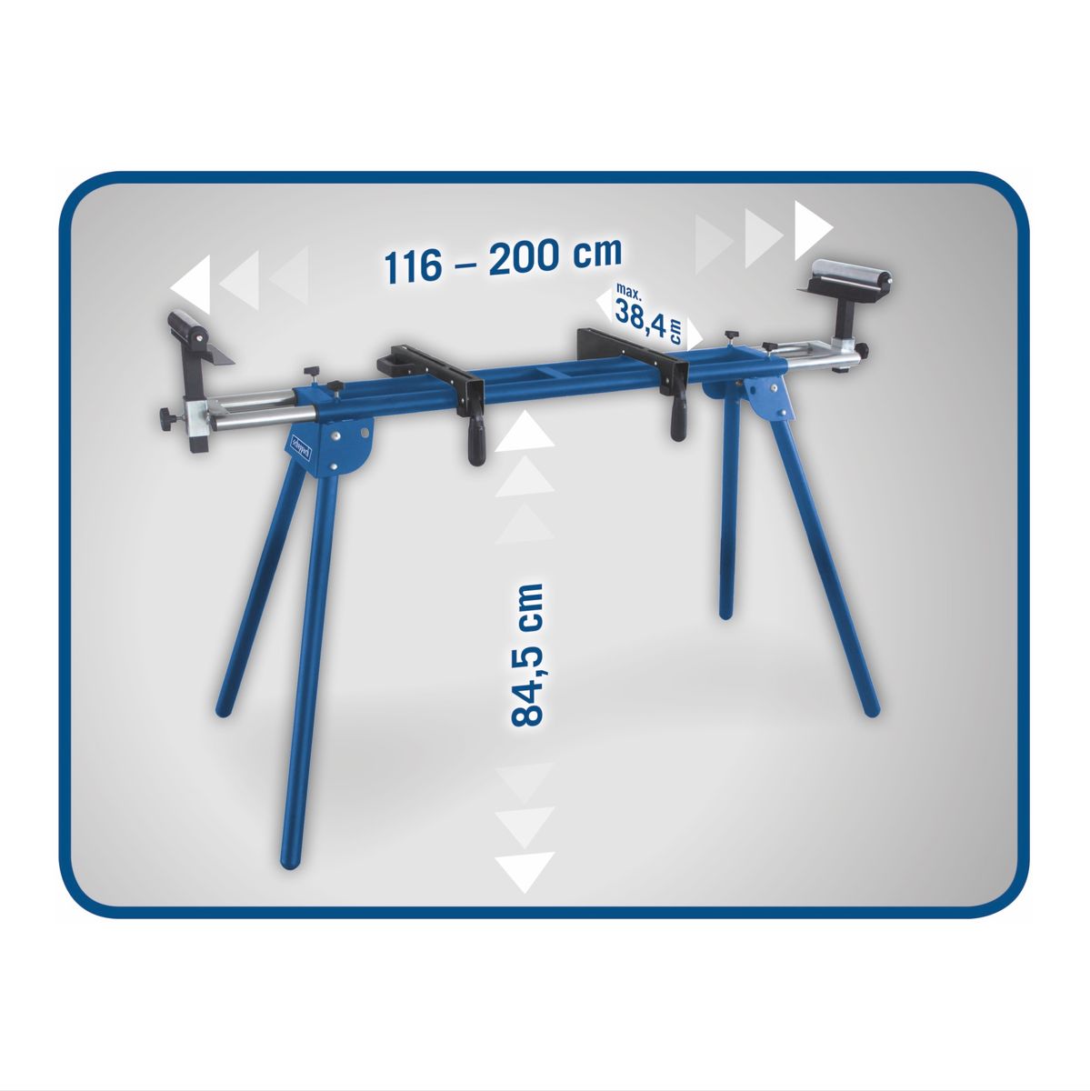 Scheppach UMF 2000 Universal Kappsägen Untergestell 2m ( 5907102900 )