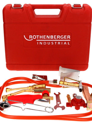 Rothenberger Industrial 2000 °C Brûleur de chauffe , Soudure + accessoires + 1x coffret  (30900)