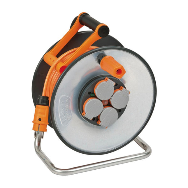 Brennenstuhl professionalLINE SteelCore Avvolgicavo 33 m ( 9191330200 ) - IP 44, H07BQ-F 3G1,5