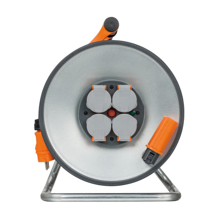 Brennenstuhl professionalLINE SteelCore Avvolgicavo 50 m ( 9191500200 ) - IP 44, H07BQ-F 3G1,5