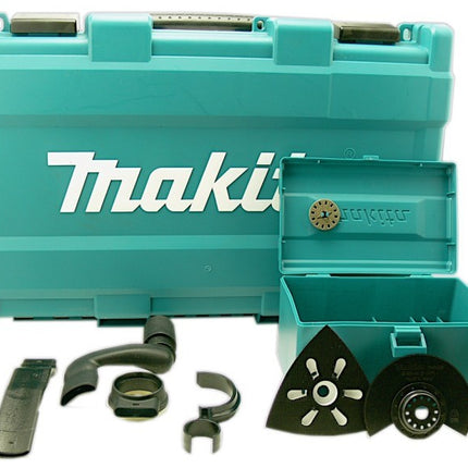 Makita BTM 50 RFE 18 V Li-ion Akku Multifunktion Werkzeug SET + 2x Makita BL1830 B Akku + Lader + Koffer - Toolbrothers