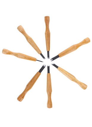 Shogun CHOKOKUTO Power Grip Holz Schnitzmesser Kerbschnitzsatz / Zierschnitzsatz 7 tlg. Set ( PG-7 ) - Made in Japan - Toolbrothers