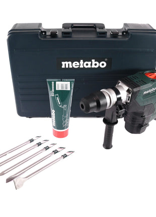 Metabo KH 5-40 set: Perforateur burineur 7,1 J SDS Max 1100 W + Kit de ciseaux, 5 pcs. + Coffret ( 691057000 )