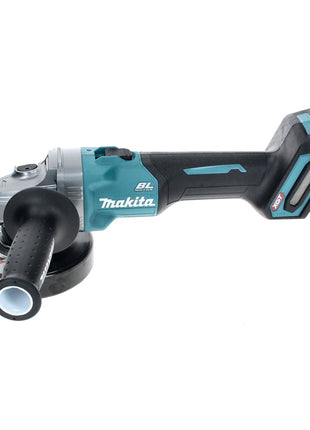 Makita GA 008 GD101 Akku Winkelschleifer 40 V max. 125 mm Brushless  XGT + 1x Akku 2,5 Ah + Ladegerät + Absaughaube + Makpac