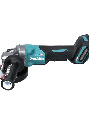 Makita GA 013 GD101 Akku Winkelschleifer 40 V max. 125 mm Brushless  XGT + 1x Akku 2,5 Ah + Ladegerät + Absaughaube + Makpac