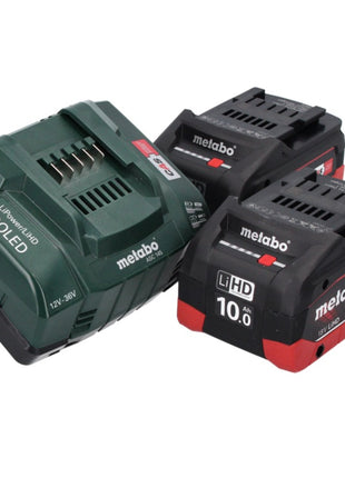 Metabo KHA 18 LTX Akku Kombihammer 18 V ( 600210860 ) + 2x Akku 10,0 Ah + Ladegerät + Koffer