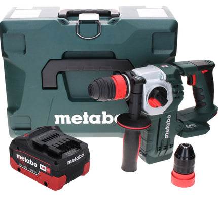 Metabo KHA 18 LTX BL 24 Quick Akku Kombihammer 18 V 2,2 J SDS-plus Brushless ( 600211840 ) + 1x Akku 10,0 Ah + MetaLoc - ohne Ladegerät