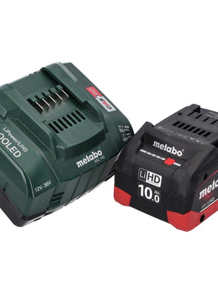 Metabo SBE 18 LTX Akku Schlagbohrmaschine 18 V 24 Nm ( 600845840 ) + 1x 10,0 Ah Akku + Ladegerät + MetaLoc