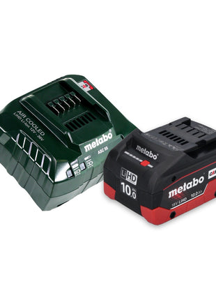 Metabo Power 160-5 18 LTX BL OF Akku Kompressor 18 V 8,0 bar Brushless + 1x Akku 10,0 Ah + Ladegerät