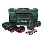 Metabo STA 18 LTX 140 Akku Stichsäge 18 V + 2x Akku 10,0 Ah + Ladegerät + metaBOX