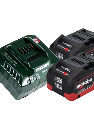 Metabo STA 18 LTX 140 Akku Stichsäge 18 V + 2x Akku 10,0 Ah + Ladegerät + metaBOX