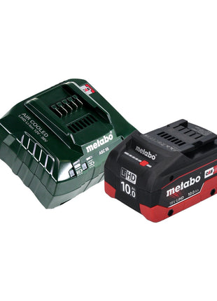 Metabo BH 18 LTX BL 16 Perceuse à percussion sans fil 18 V 1,3 J SDS-plus Brushless + 1x Batterie 10,0 Ah + Chargeur + Coffret MetaBOX