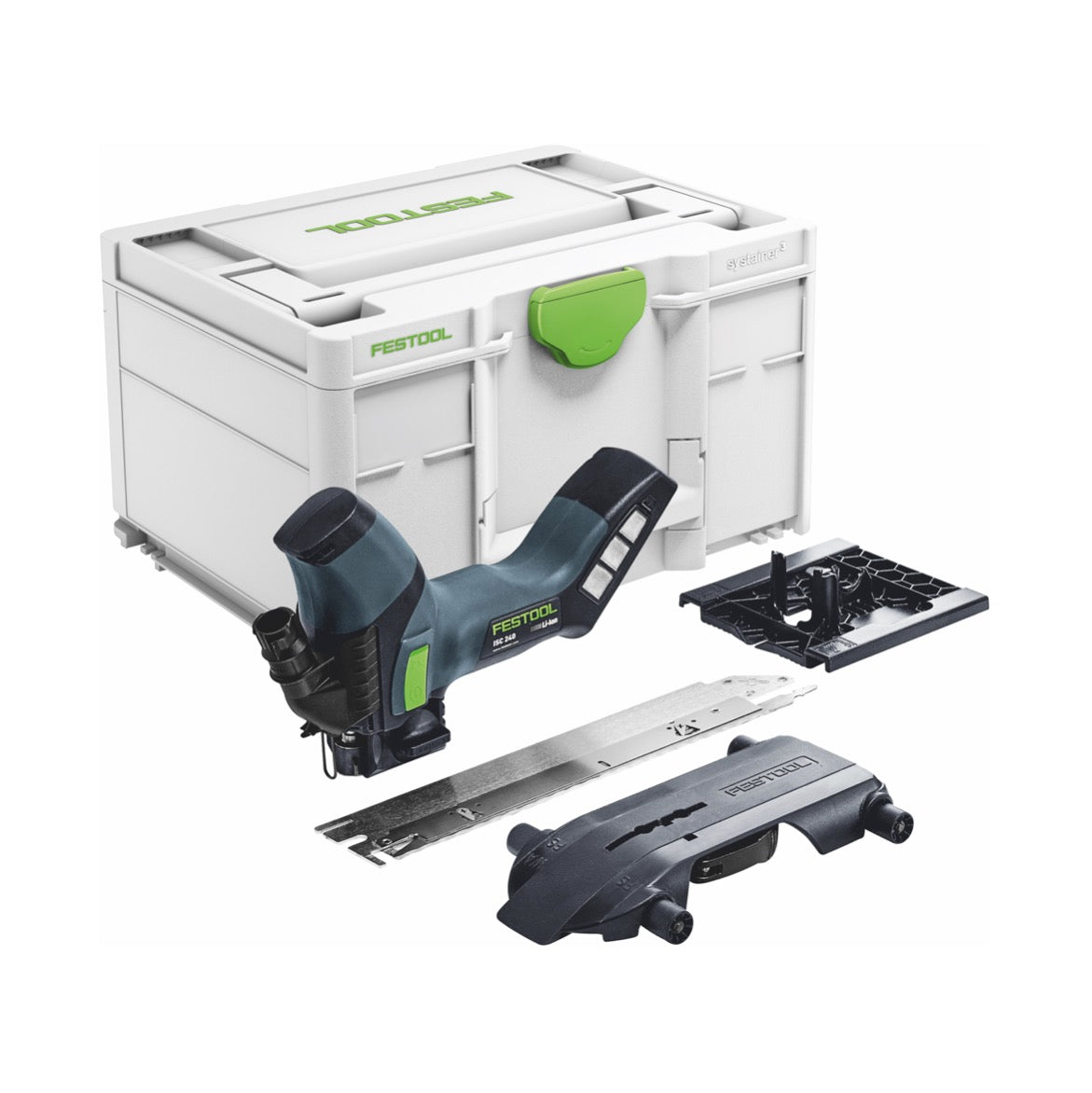 Festool ISC 240 EB-Basic Sega a batteria per materiali isolanti 18V ( 576571 ) + Valigetta Systainer - senza batterie, senza caricabatterie