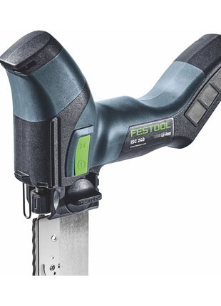 Festool ISC 240 HPC 4,0 EBI-Plus-XL-FS Akku Dämmstoffsäge 18 V 240 mm ( 576572 ) + 2x Akku 4,0 Ah + Ladegerät + Führungsschiene + Systainer ( Nachfolger von 575592 ) - Toolbrothers