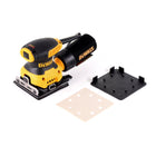DeWalt DWE6411-QS Levigatrice orbitale 230 W / Klettfix 108 x 115 mm + Sacchetto raccoglipolvere