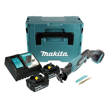 Makita DJR 183 RGJ Akku Reciprosäge 18 V + 2x Akku 6,0 Ah + Ladegerät + Makpac - Toolbrothers