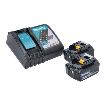 Makita DHR 241 RGJ Tassellatore a batteria 18V con attacco SDS-Plusin valigetta Makpac + 2x Batterie 6,0 Ah + Caricatore