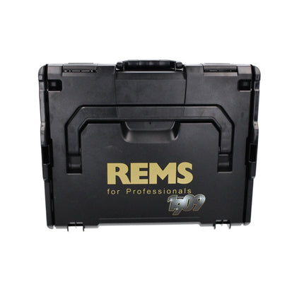 REMS L-BOXX 136 Valigetta portautensili professionale nera