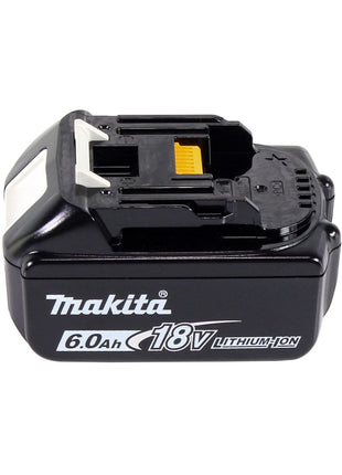 Makita DTM51G1J Découpeur-ponceur multifonctions sans fil 18V + 1x Batterie 6,0Ah + Coffret Makpac - sans chargeur