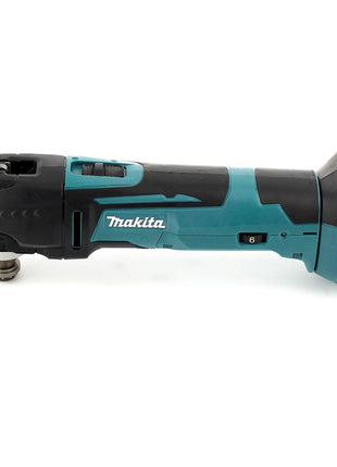 Makita DTM51G1J Découpeur-ponceur multifonctions sans fil 18V + 1x Batterie 6,0Ah + Coffret Makpac - sans chargeur