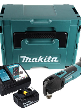 Makita DTM 51 RG1J Oscylator akumulatorowy 18 V + 1x akumulator 6,0 Ah + ładowarka + Makpac