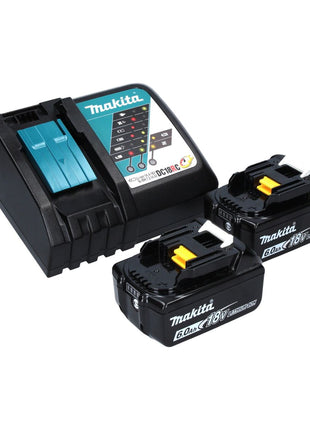 Makita DDF 481 RGJ perceuse-visseuse sans fil 115 Nm 18 V sans balais + 2x Batteries, 6,0 Ah + Chargeur + Coffret