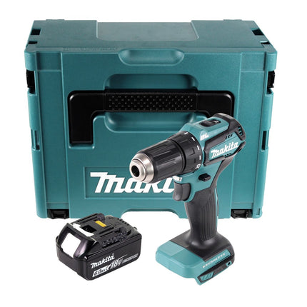 Makita DDF 483 G1J Akku Bohrschrauber 18 V 40 Nm Brushless + 1x Akku 6,0 + Makpac - ohne Ladegerät