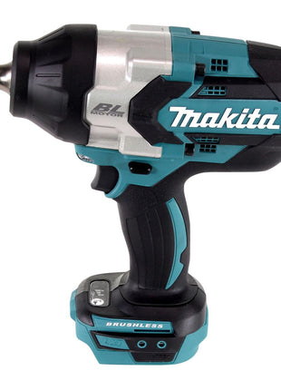 Makita DTW 1002 RGJ Clé à choc sans fil 18 V 1000 Nm 1/2" Brushless + 2x batterie 6,0 Ah + chargeur + Makpac