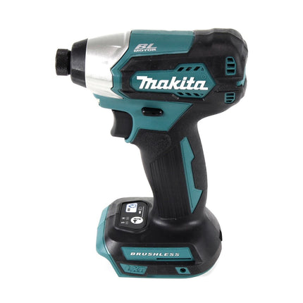 Makita DTD 155 G1J 18 V 140 Nm 1/4'' Avvitatore a impulsi senza spazzole + 1x batteria 6,0 Ah + Makpac - senza caricabatterie