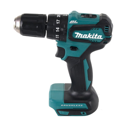 Makita DHP 483 RG1J Trapano avvitatore a percussione a batteria 18 V 40 Nm + 1x Batteria 6,0 Ah + Caricatore + Valigetta MAKPAC