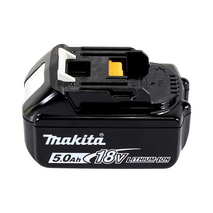 Makita DGA 452 T1J Smerigliatrice angolare a batteria 18 V 115 mm + 1x batteria ricaricabile 5,0 Ah + Makpac - senza caricabatterie