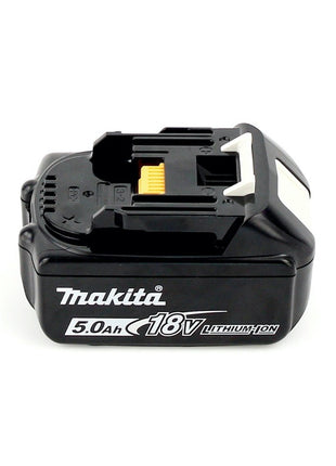 Taladro percutor inalámbrico Makita DHP 484 T1J 18 V 54 Nm sin escobillas + 1x batería 5,0 Ah + Makpac - sin cargador