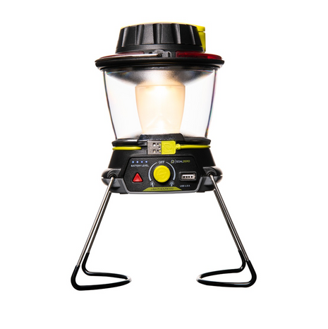 Goal Zero Lighthouse 600 Lanterne LED 600 lumens, 180° / 360° Lumière + Hub d'alimentation + Eclairage d'urgence  (32004)