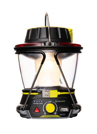 Goal Zero Lighthouse 600 LED Laterne ( 32004 ) 600 Lumen Laterne 180° / 360° Licht + Power Hub + Notlicht