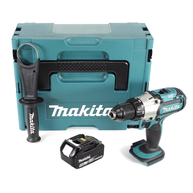 Makita DDF 451 T1J Akku Bohrschrauber 18 V 80 Nm  + 1x Akku 5,0 ah + Makpac - ohne Ladegerät - Toolbrothers