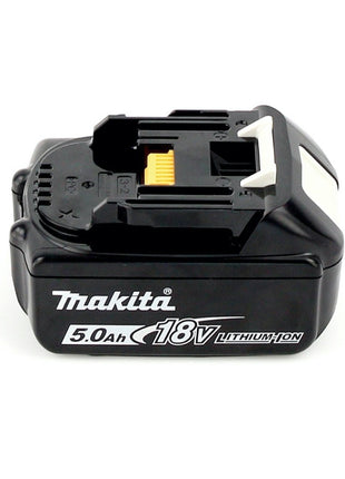 Makita DDF 484 T1J taladro atornillador inalámbrico 18 V 54 Nm sin escobillas + 1x batería 5,0 Ah + Makpac - sin cargador