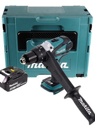 Makita DDF 458 M1J Perceuse visseuse sans fil 18 V 91 Nm + 1x Batterie 4 Ah + Makpac - sans chargeur