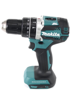 Makita DHP 484 M1J Perceuse visseuse à percussion sans fil 18 V 54 Nm Brushless + 1x Batterie 4,0 Ah + Makpac - sans chargeur