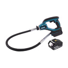 Compattatore a batteria Makita DVR 450 G1 18 V 1,2 m + 1x batteria 6,0 Ah - senza caricabatterie